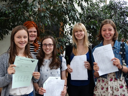  GCSE Results day 2015