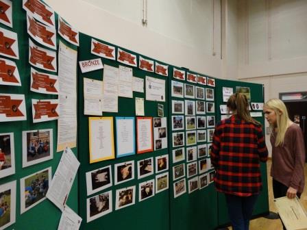  display about the Duke of Edinburgh award