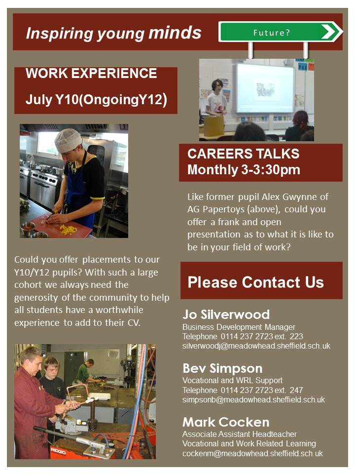  Work placement poster