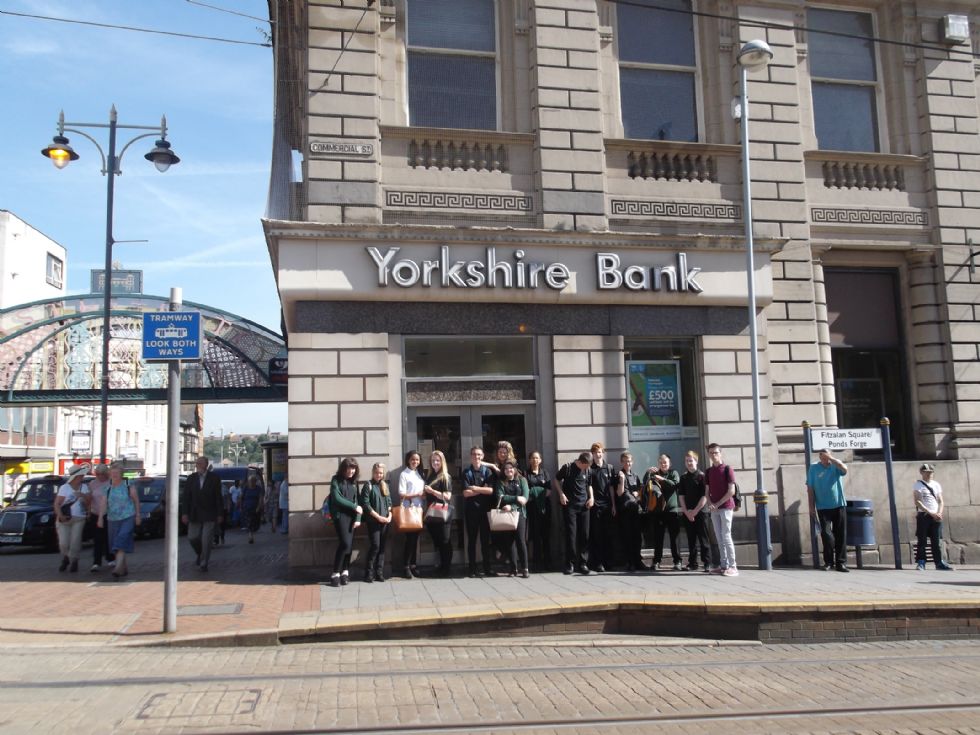  outside Yorkshire Bank