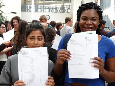   GCSE Results day 2015