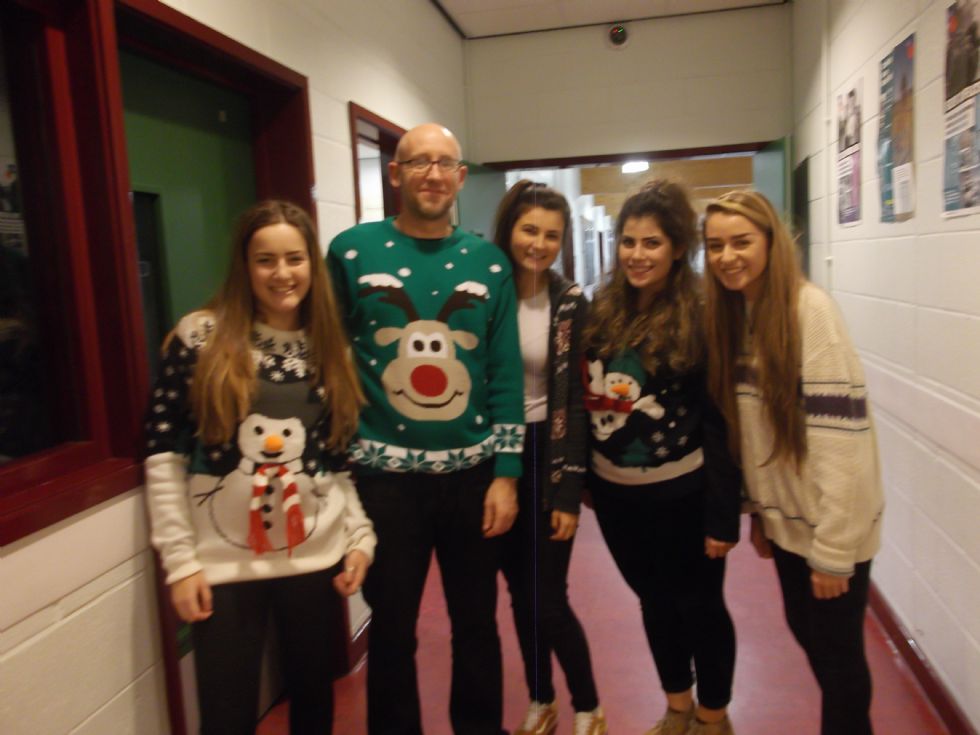  Sixth Form support Christmas Jumper Day