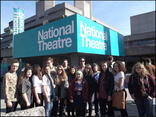  sixth form trip to National Theatre