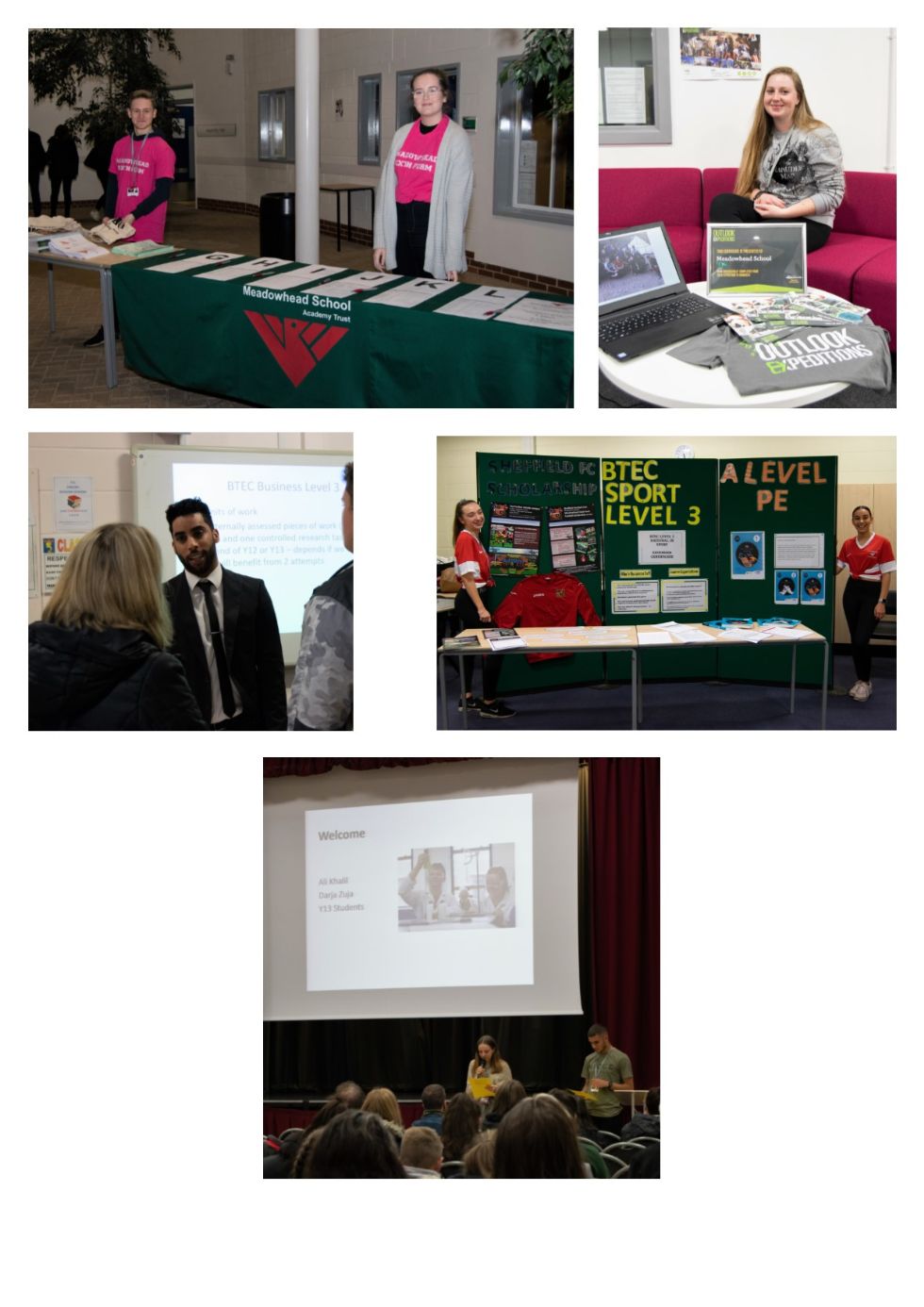  6th form open evening