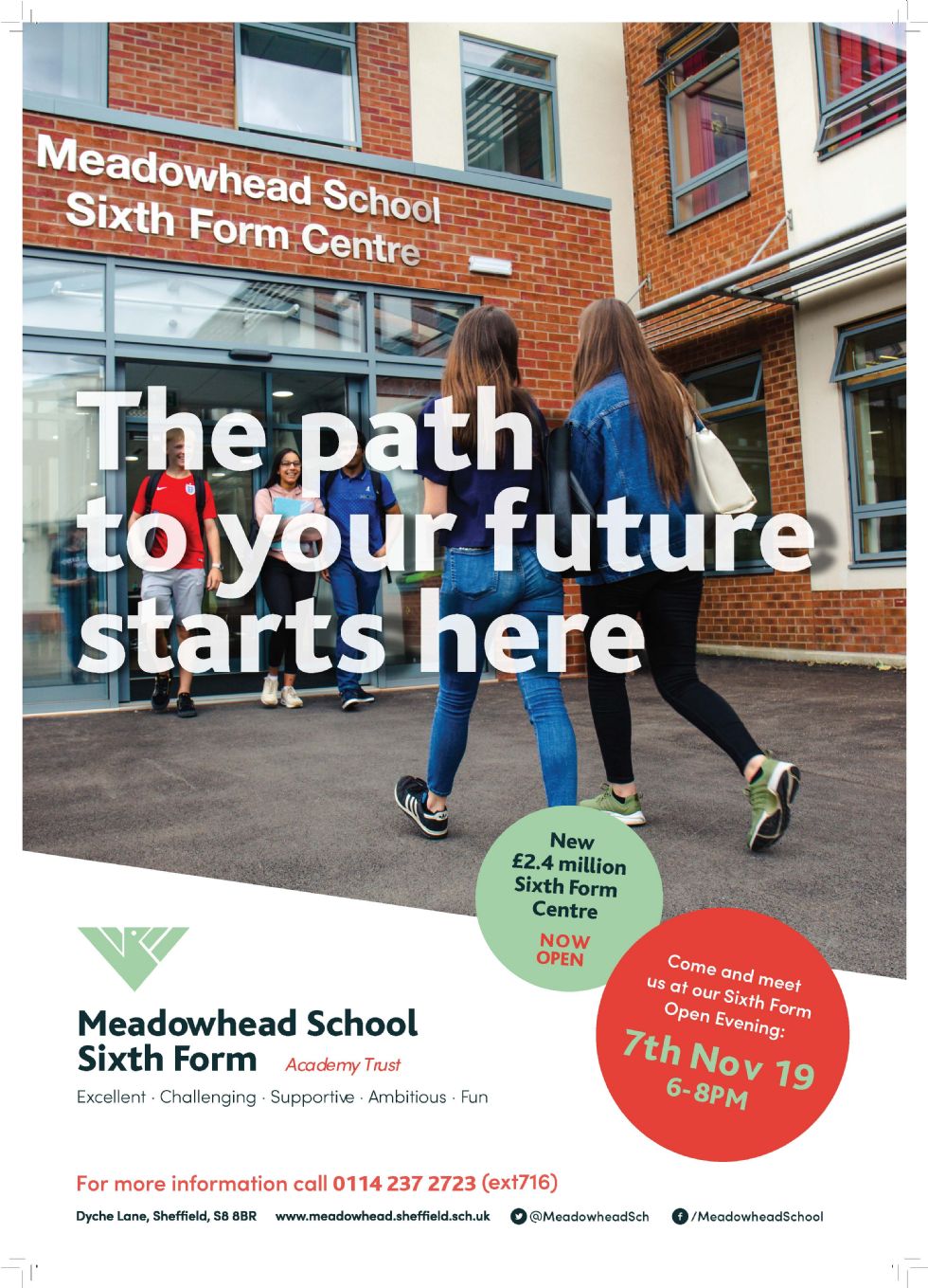  open evening poster