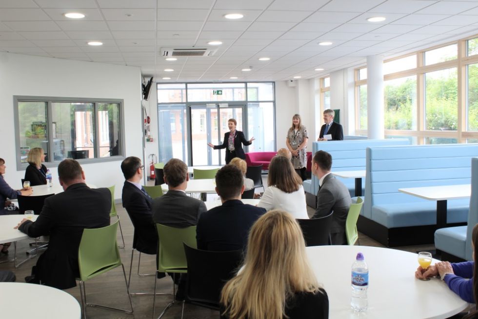  Official opening of Sixth Form Centre