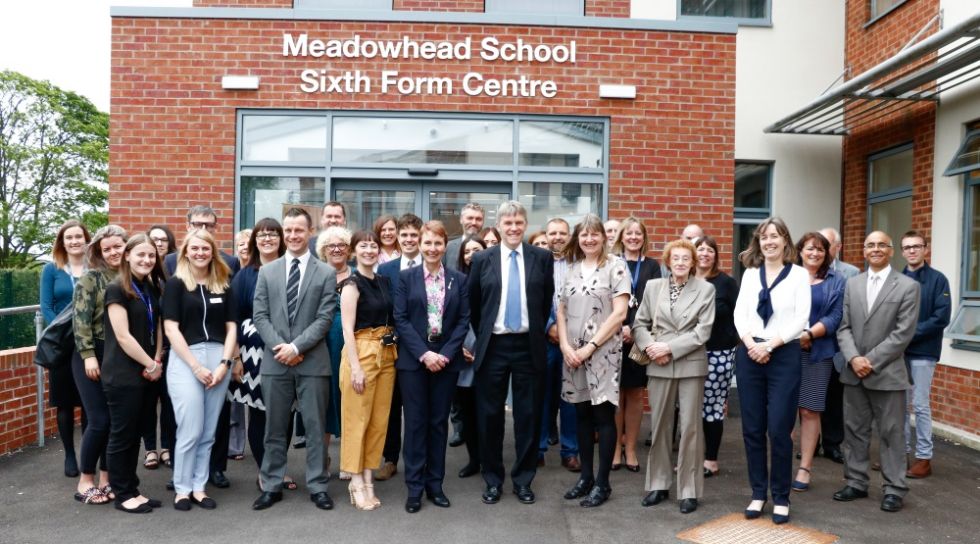  Official opening of Sixth Form Centre