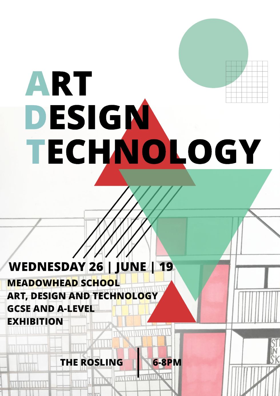  ADT summer exhibition poster