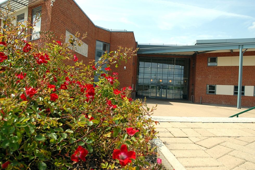  Meadowhead school front entrance