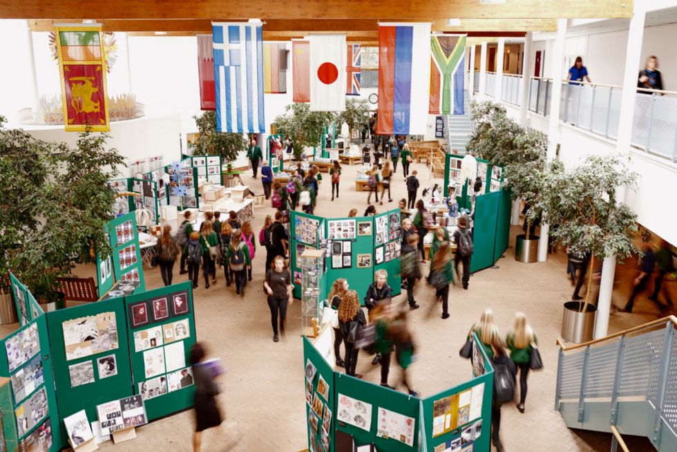 The Rosling during the annual art exhibition