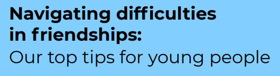 navigating difficulties in friendships title
