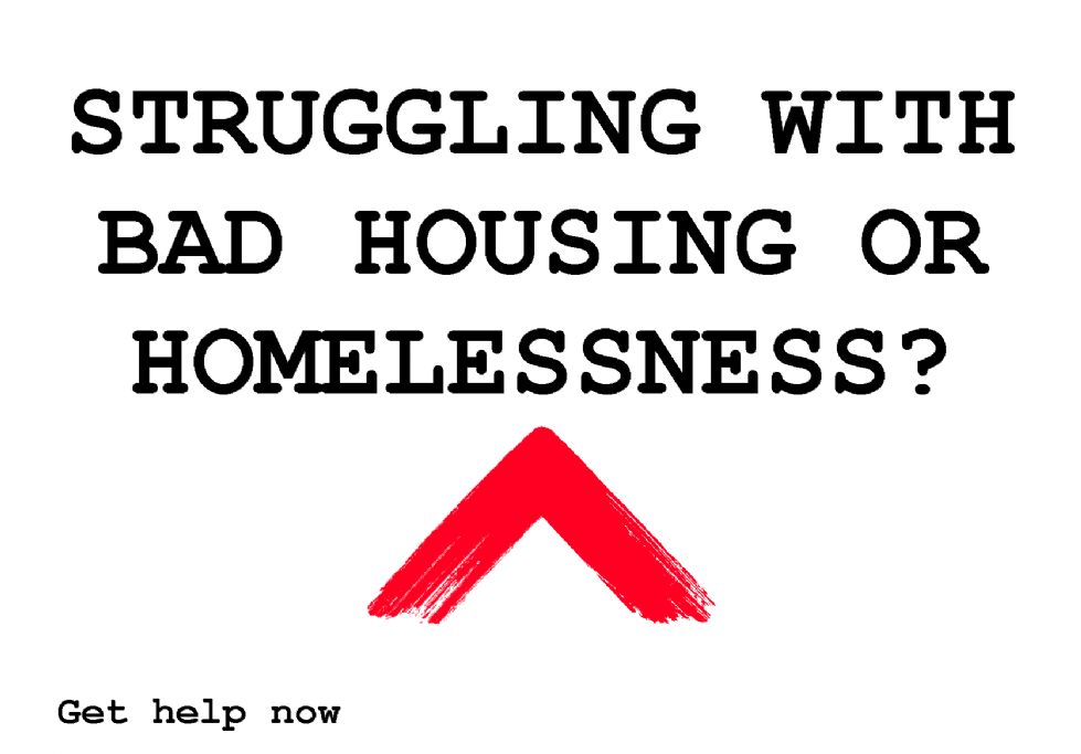 struggling with housing help
