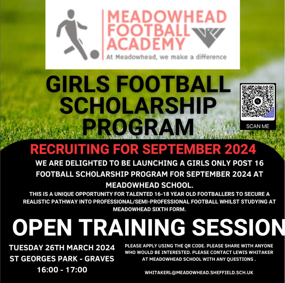 girls football scholarship program