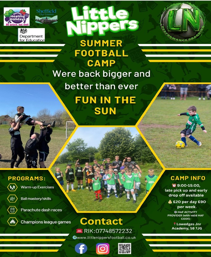 football club advertising poster