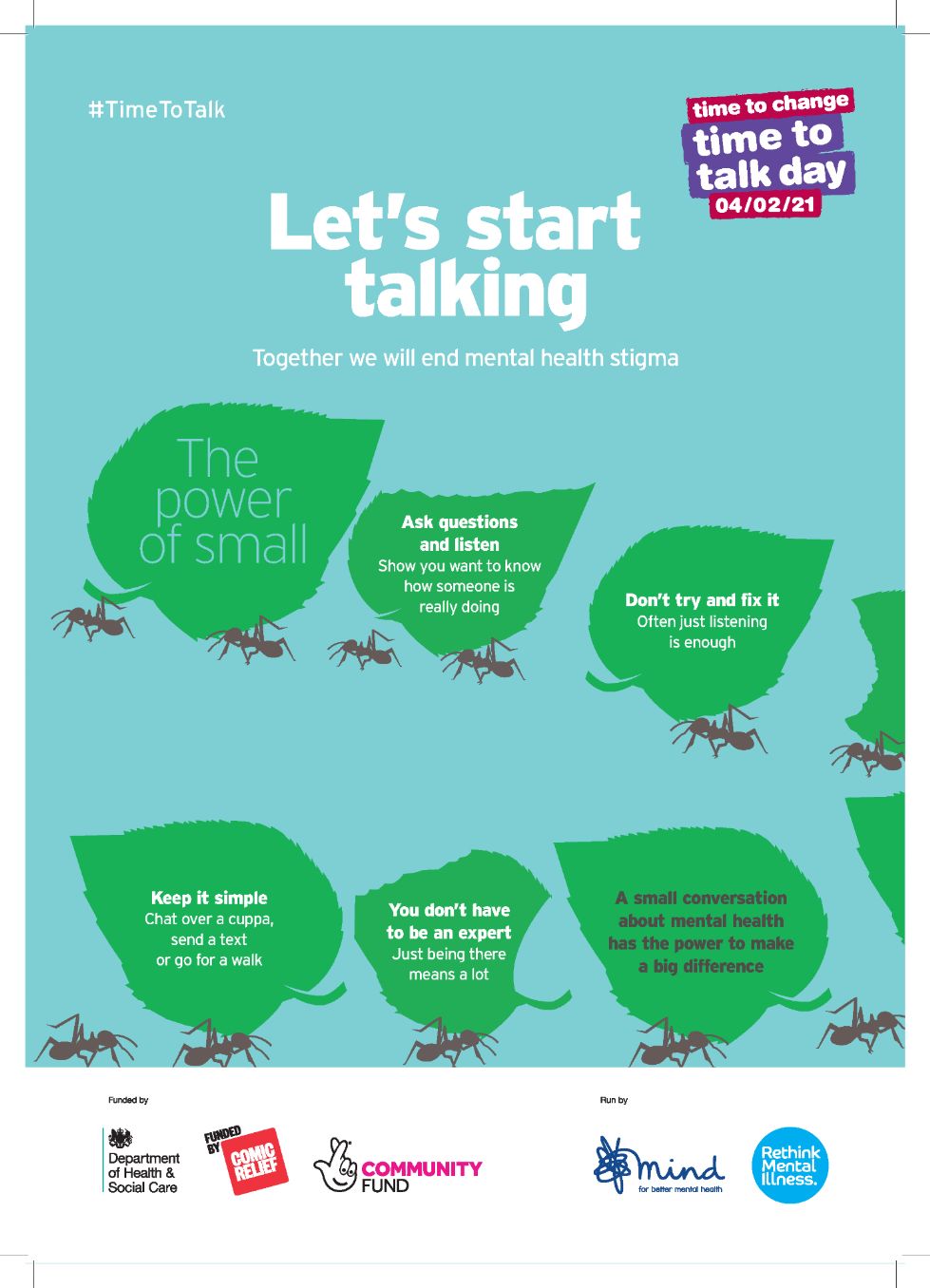 talking tips poster