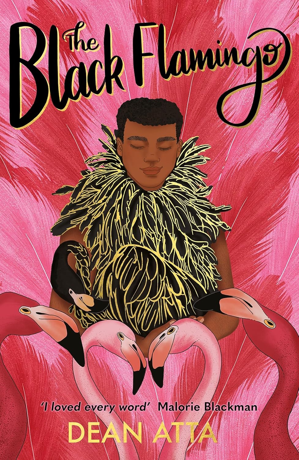 book cover of black flamingo