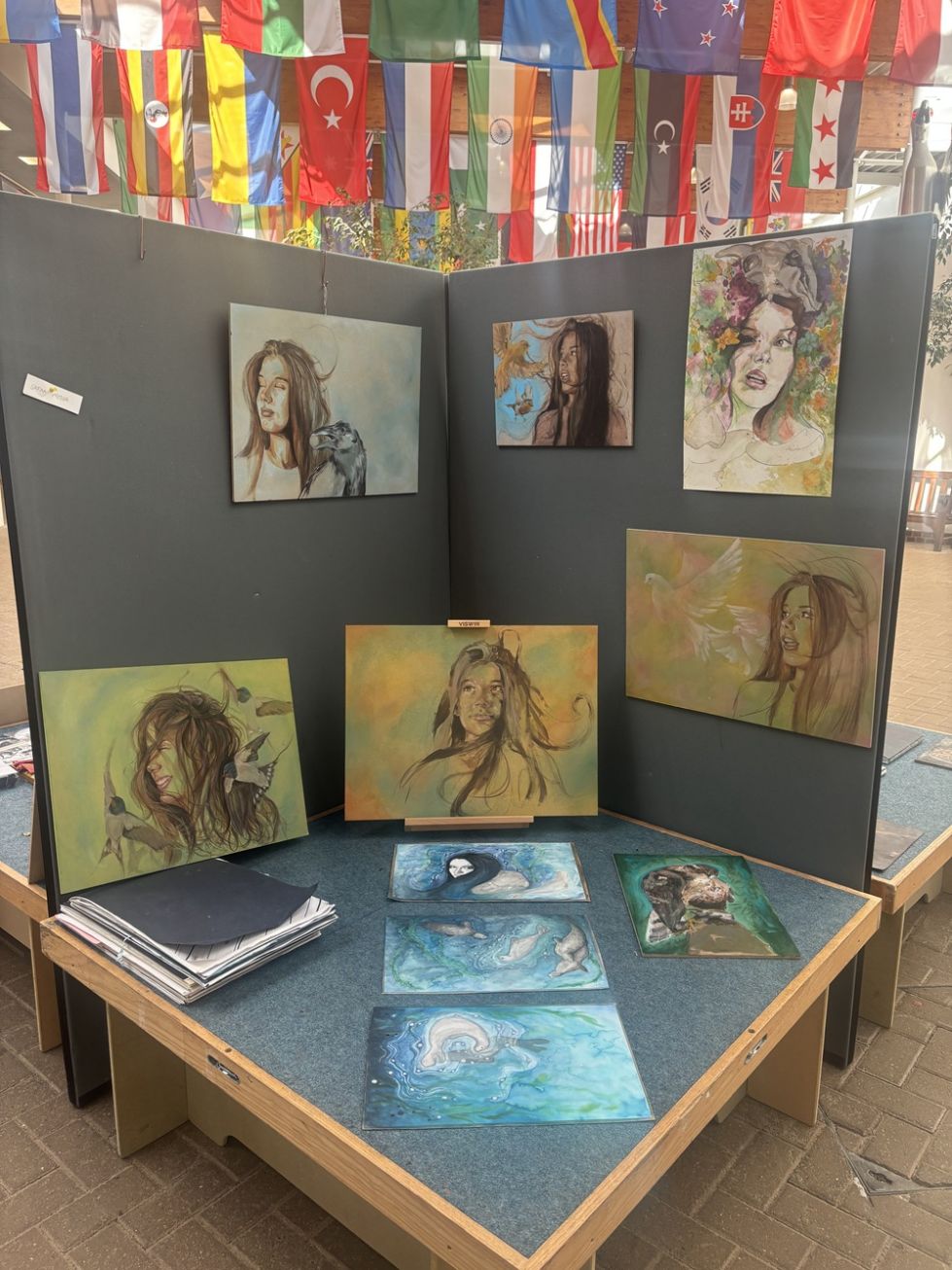 ADT exhibition in the school Rosling