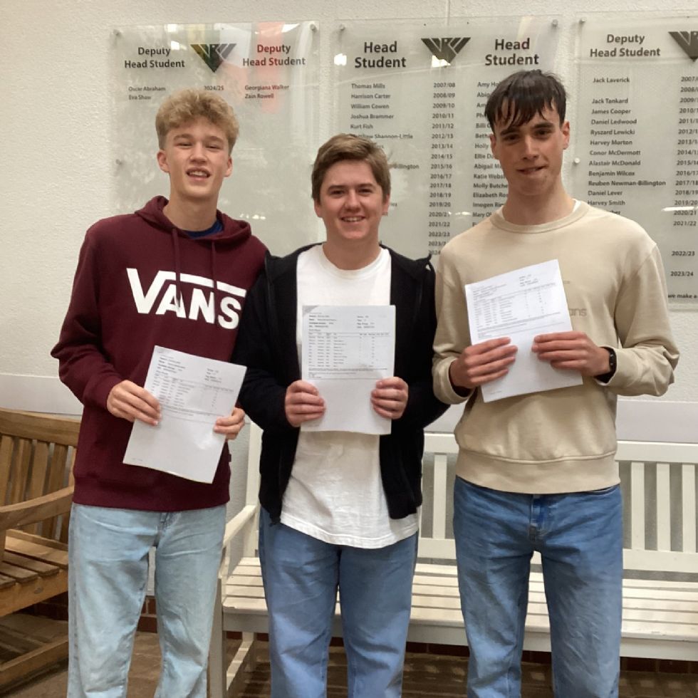Y11 students receive their GCSE results in the school Rosling