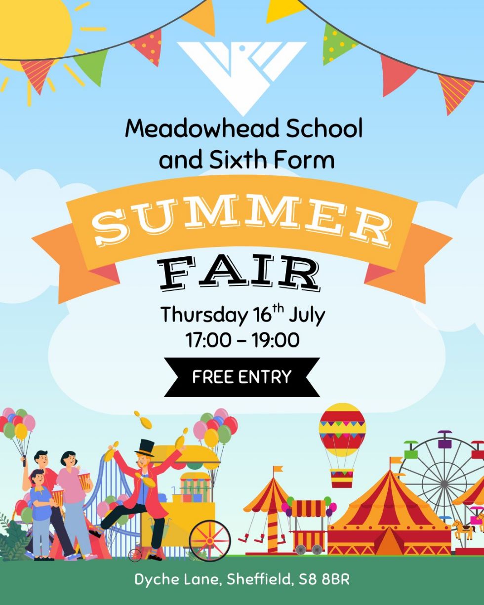 poster advertising the summer fair