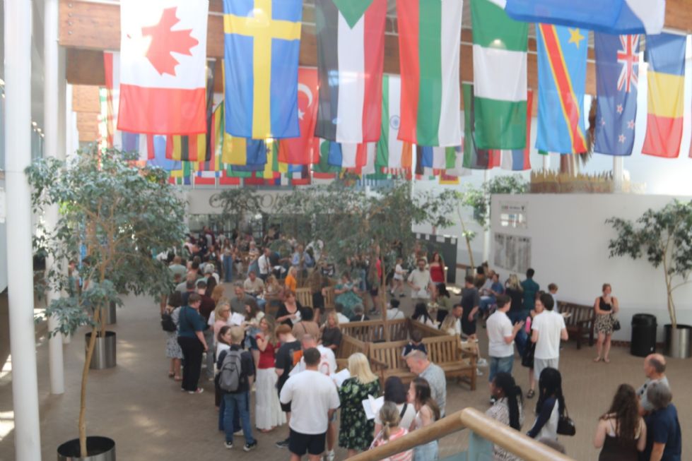 photo of guests enjoying the open space of the rosling