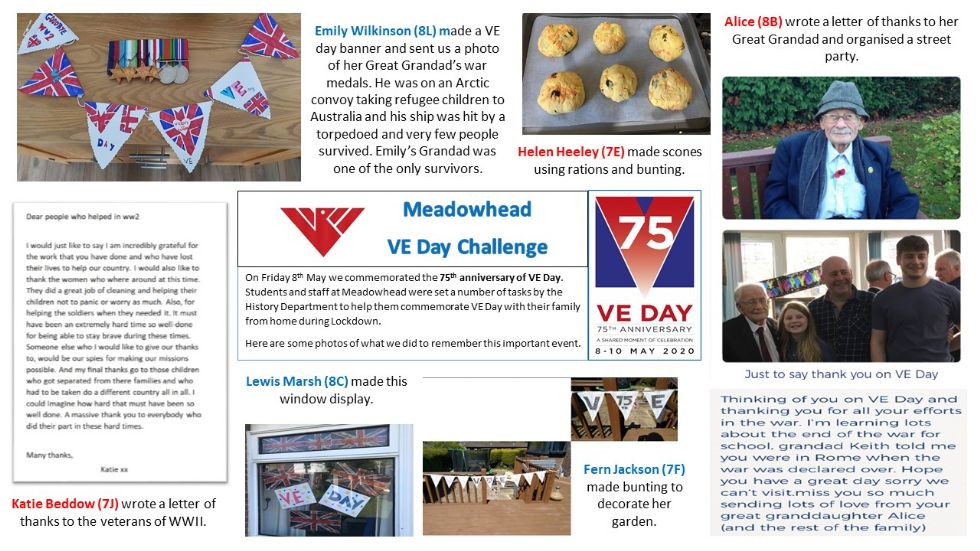 How Meadowhead Celebrated VE Day 75
