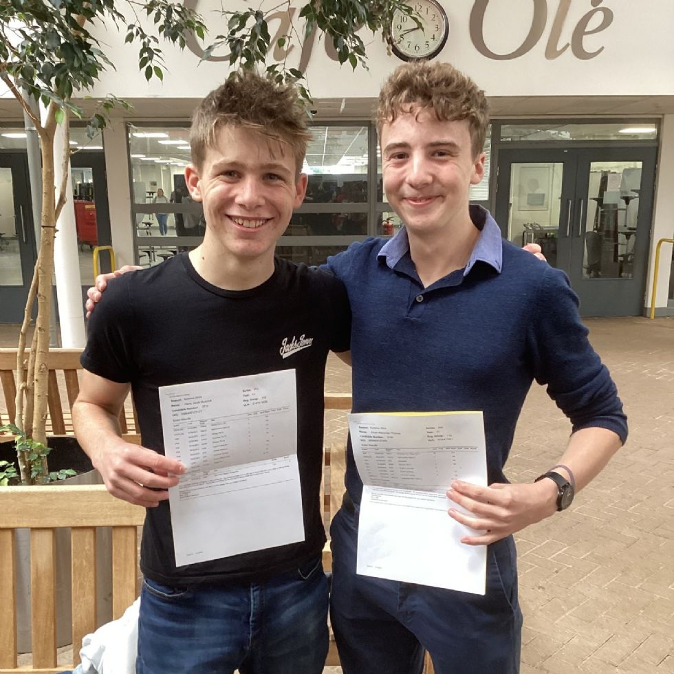 GCSE results day photo