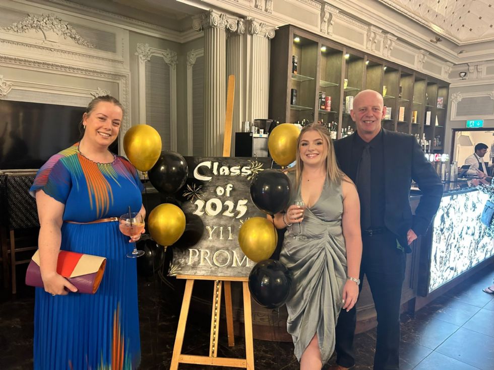 staff at the prom