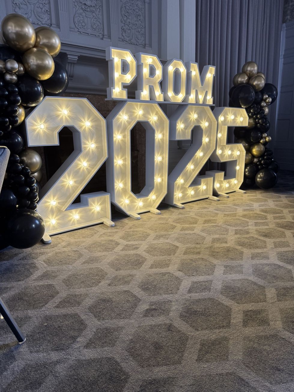Prom banner for y11 2025