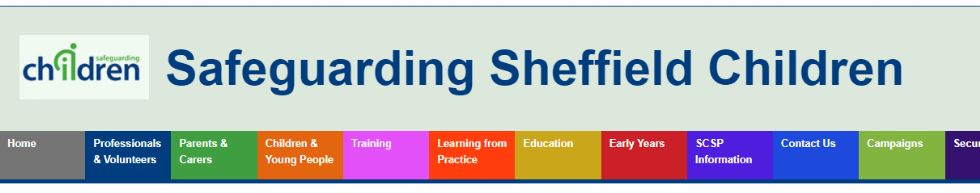 safeguarding children Sheffield CC