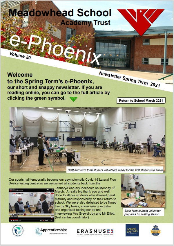 Spring Term e-Phoenix newsletter