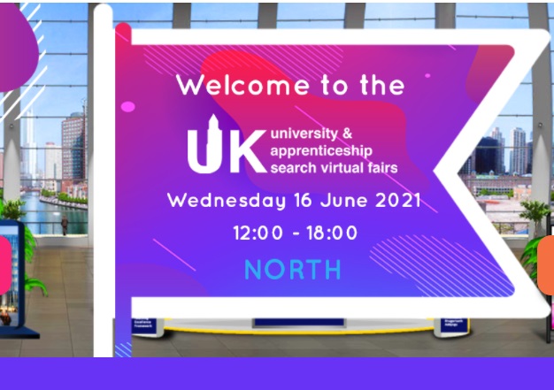 UK university and apprenticeship search virtual fairs