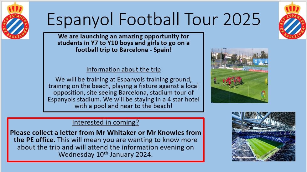 Espanyol Football Tour