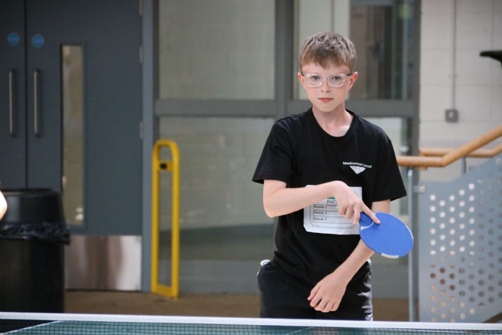 table tennis on sports day