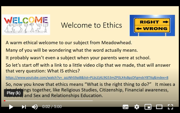 Ethics