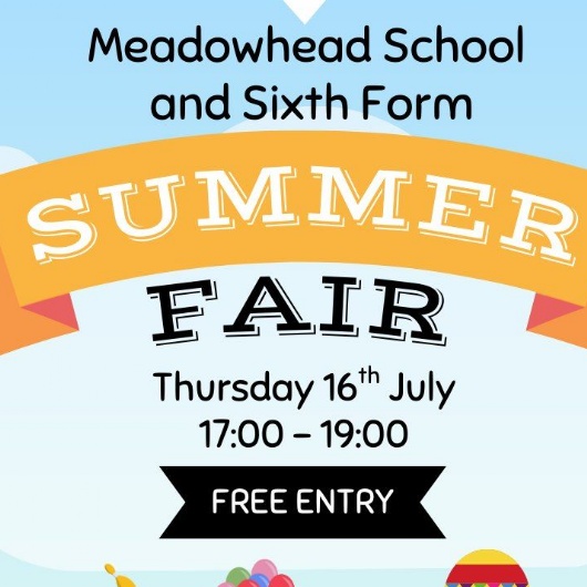 poster advertising the summer fair